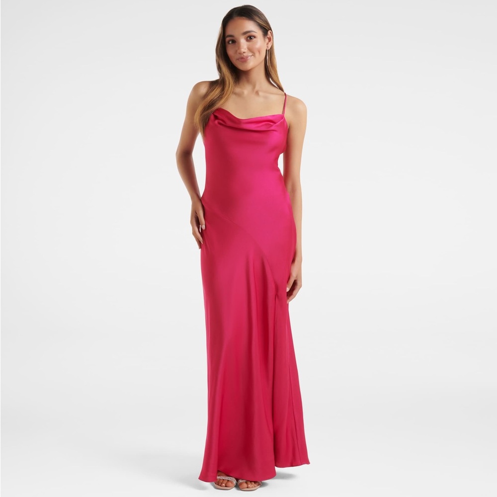 Ever New Blair Satin Cowl Maxi Dress